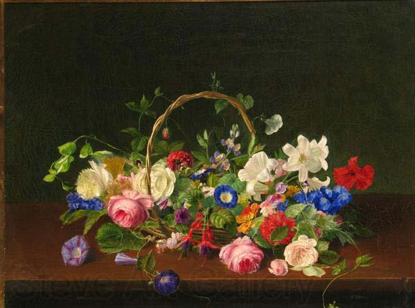 Horace Aumont Flowers Spain oil painting art